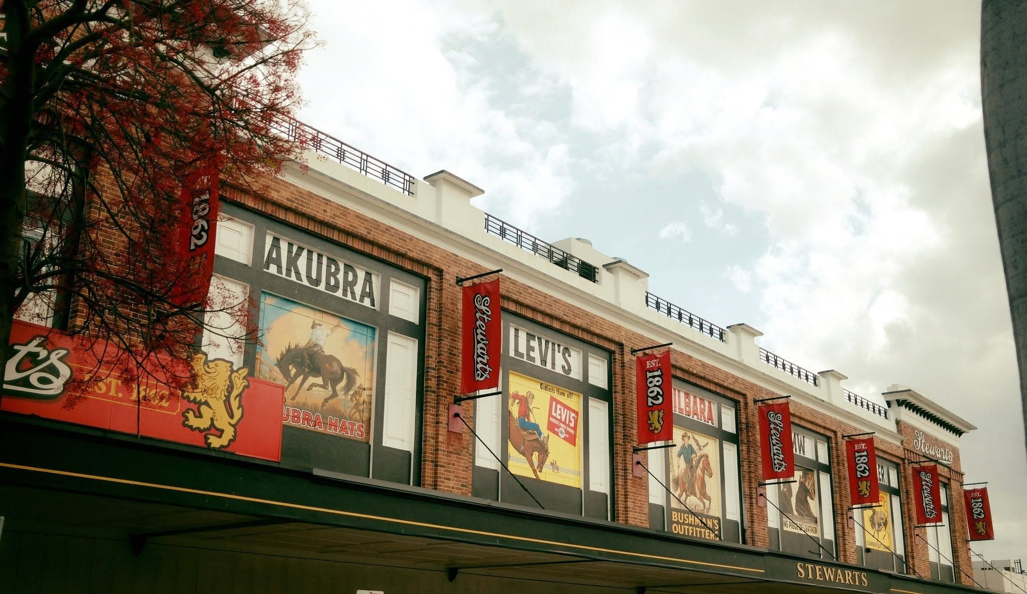 The Stewarts premises on East Street, Rockhampton